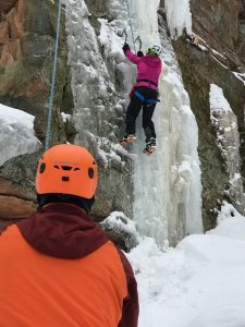 ice climbing clinic