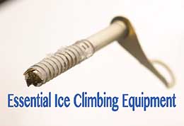 ice climbing equipment