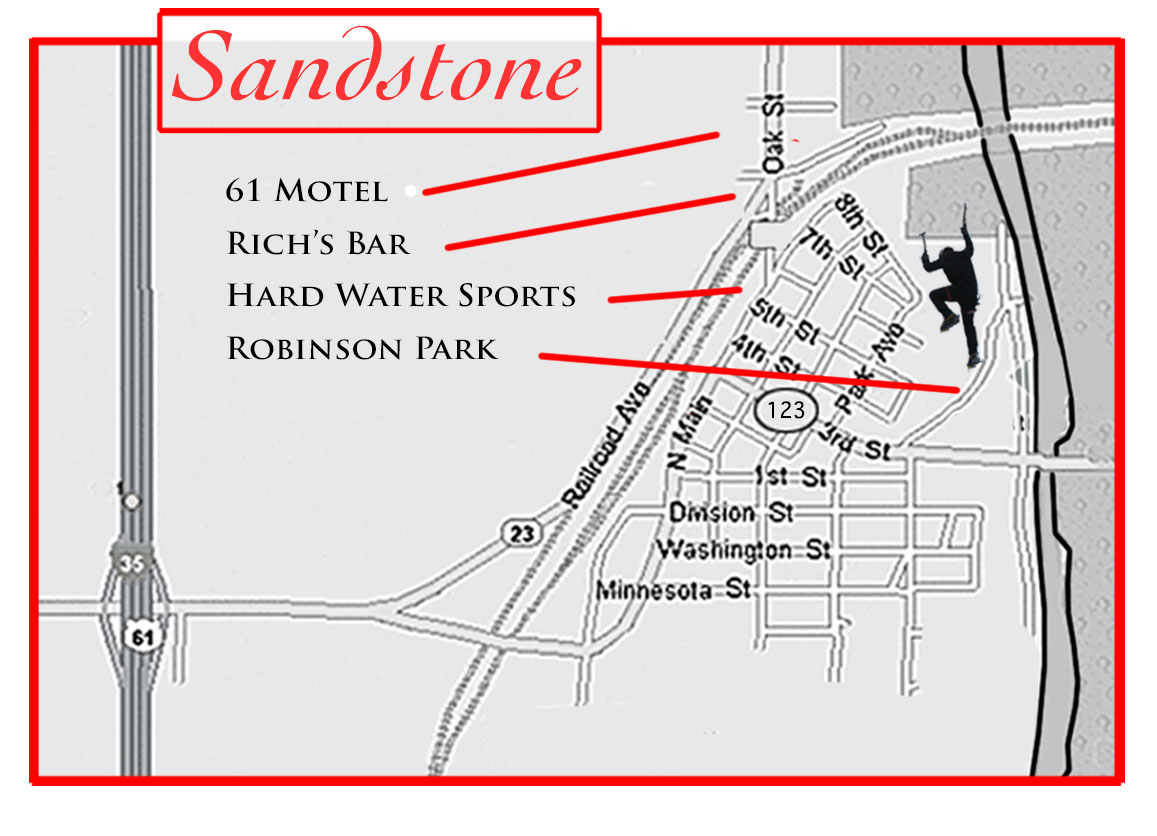 Sandstone Ice Park Access and Sandstone Ice Festival